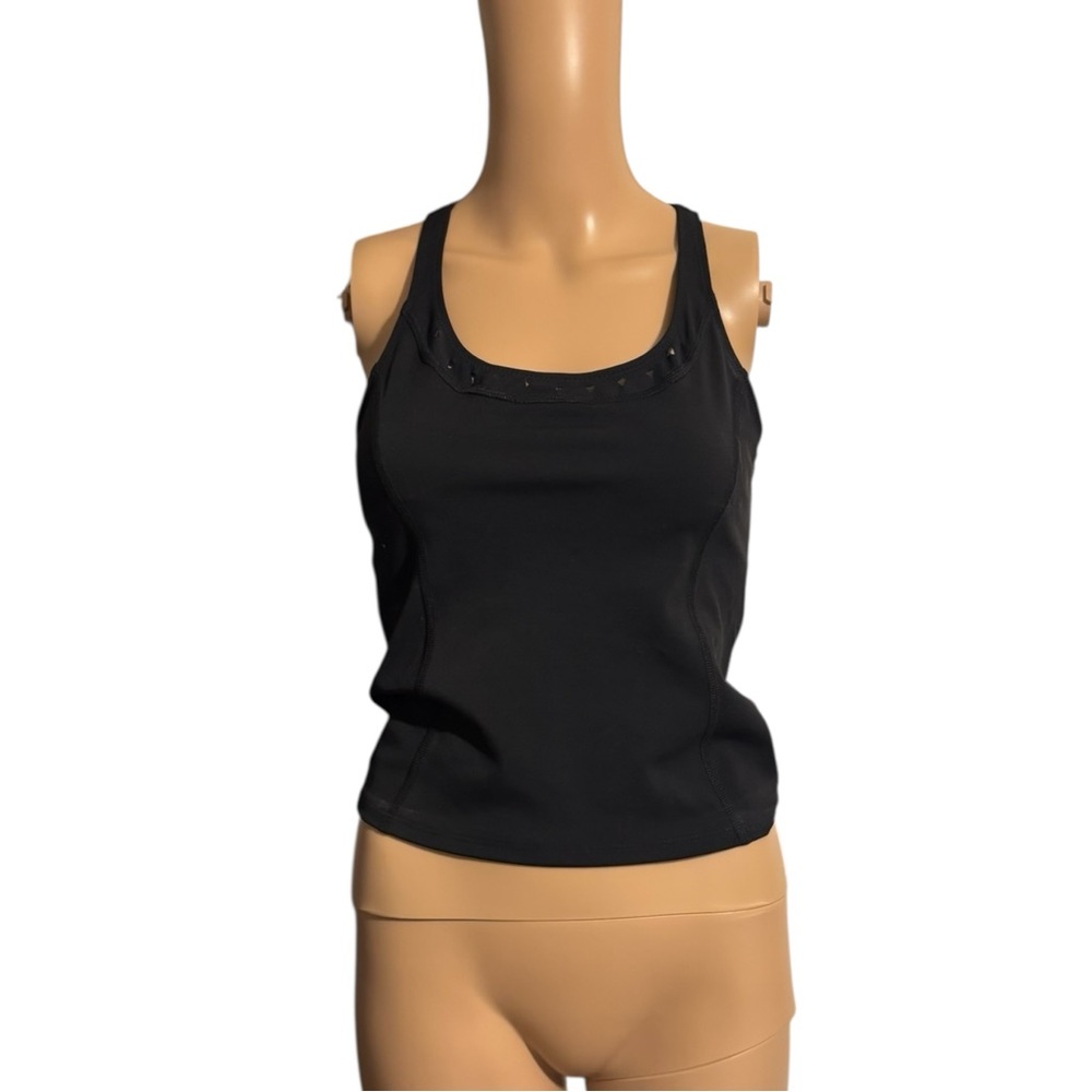 GIGI C Roberta Tank Black Women's Swim Top Size XS
